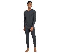 LAPASA Men's 100% Merino Wool Base Layer Set Ultra Warm Long Sleeve Thermal Underwear Top & Bottom, Breathable, Soft Thermoflux M126, Dark Heather Grey, XL