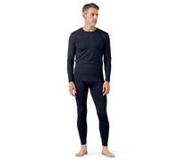 LAPASA Men's Fleece Lined Thermal Underwear Set, Light / Mid / Heavyweight Warm Long Sleeve Long Johns Top and Bottom, Base Layer Set M11/M57/M24,L,Navy Blue (Lightweight)