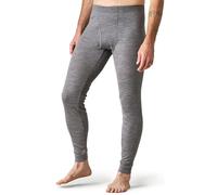 LAPASA Men's Lightweight Merino Wool Base Layer Bottom, Warm Underwear Long Johns Pants M30, Heather Grey - Lightweight, M