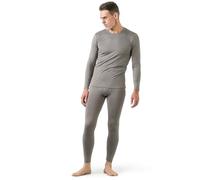LAPASA Men's Midweight Thermal Underwear Set, Fleece Lined Base Layer Top and Bottom Long Sleeve Warm Long Johns M57, Light Heather Grey, L