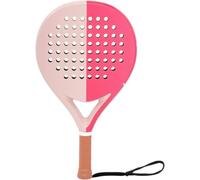 LAPAT Padel Racket with Cover Bag - Carbon Surface with EVA Memory Foam- Paddle Tennis Racquets Lightweight - POP Tennis (f.Pink Miami)