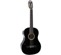 LaPaz 002 BK 4/4-Size Classical Guitar (Black)