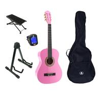 LaPaz 002 PI 3/4-Size Classical guitar (Pink) + Accessories