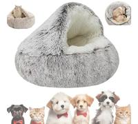 Lapcatz,Lapcatz Nest Bed,Lapcatz Bed,Lapcatz Nest Bed with Cover,Lapcatz Nest for Pet,Removable Washable Non Slip Bottom (50cm/19.6in,Gray)