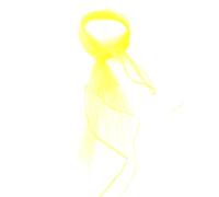 Lapeach Fashions Lovely Soft Feel Square Plain Chiffon Scarves 50s Neck Scarf Chiffon Scarf Gorgeous Colours Choir Scarf (Yellow)