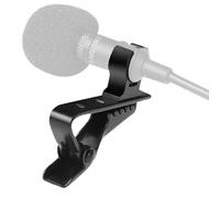 Lapel Microphone Clip Wearable Portable Mike Lapel Tie Clamp Holder