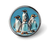 Lapel Pin for Men Brooches And Pins for Women - Cute GuineaPig Round Metal Badge for Shirts, Jackets, Hats | Durable Fashion Accessory & Gift for Men, Women, Events, Circular, Aluminum, no gemstone