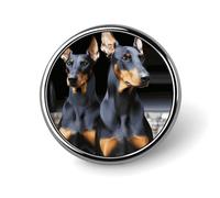 Lapel Pin for Men Brooches And Pins for Women - Cute GuineaPig Round Metal Badge for Shirts, Jackets, Hats | Durable Fashion Accessory & Gift for Men, Women, Events, Circular, Aluminum, no gemstone