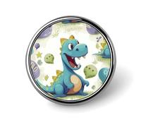 Lapel Pin for Men Brooches And Pins for Women - Interesting Wombats Round Metal Badge for Shirts, Jackets, Hats | Durable Fashion Accessory & Gift for Men, Women, Events, Circular, Aluminum, no
