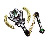 Lapel Pin On Hat For Men, Cool Mexican Hat Pins | Aesthetic Enamel Backpack Pins | Fashion Brooch Button Badges With Wheat Ears For Bags