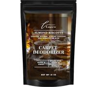 Lapew Almond Biscotti Carpet Freshener Powder: Powerful Odor Eliminator for Home, Upholstery Deodorizer, Carpet Deodorizer, Pet Urine, Cat Litter Box - Nutmeg & Spice Fragrance