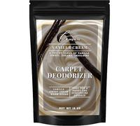 Lapew Vanilla Cream Carpet Deodorizer Powder - Pet Safe Freshener for Vacuuming | Scented Odor Eliminator for Home | 16 oz