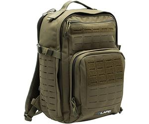 LAPG Atlas 12 Hour Tactical Backpack for Men & Women, Survival Gear Bag, Large Hiking Camping Bug Out Backpack, Od Green, 18" x 13" x 8.5", Hiking