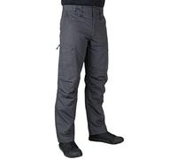 LAPG Men's Atlas Stretch Tactical Cargo Pants, Durable & Lightweight Ripstop Work Pants, Outdoor Hiking Pants for Men, Charcoal, 34W x 30L
