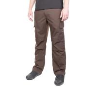LAPG Men's Core Cargo Tactical Pants, Stretch Waistband, Lightweight & Durable Ripstop CCW Cargo Pants for Men, Brown-regular Fit, 40W x 32L