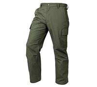 LAPG Men's Core Cargo Tactical Pants, Stretch Waistband, Lightweight & Durable Ripstop CCW Cargo Pants for Men, Od Green, 36W x 30L