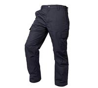 LAPG Men's Core Cargo Tactical Pants, Stretch Waistband, Lightweight & Durable Ripstop CCW Cargo Pants for Men, Navy, 32W x 34L
