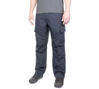 LAPG Men's Core Cargo Tactical Pants, Stretch Waistband, Lightweight & Durable Ripstop CCW Cargo Pants for Men, Midnight, 44W x 34L