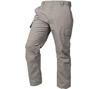 LAPG Men's Core Cargo Tactical Pants, Stretch Waistband, Lightweight & Durable Ripstop CCW Cargo Pants for Men, Boulder-regular Fit, 38W x 32L