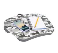LapGear MyStyle Lap Desk - Gray Camo - Fits up to 15.6 Inch Laptops - Style No. 45325