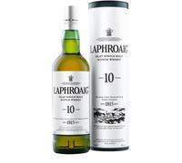 Laphroaig 10 Year Old Single Malt Scotch Whisky, Whisky, 700ml, Dark Chocolate Maple Syrup Manuka Honey Treacle and Smoky Bacon