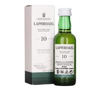 Laphroaig 10 Year Whisky 5cl Miniature - Islay Single Malt Scotch Whisky