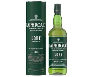 Laphroaig Lore | Scotch | Islay | Single Malt Peated Whisky | Rich Chocolate, Smoke & Chilli | Made Using Single Malts Aged from 7 to 21 Years | 48% ABV | 70cl