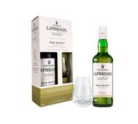 Laphroaig Oak Select Islay Single Malt Scotch Whisky Giftset + Glass 70cl