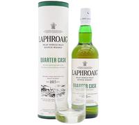 Laphroaig - Quarter Cask Islay Single Malt Scotch - Whisky 70cl 48% ABV (Includes Branded Glass)