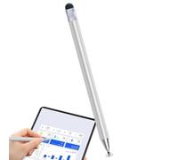 Lápices para pantalla táctil - Lápiz para pantalla táctil de alta precisión de 13.4 x 0.9 x 0.9 cm | Lápiz óptico de panalla tátil de silicona de Doble cabezal | Bolígrafo de diseño giratorio