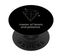 Lapidary Gemstone Cutting Rockhound Artisan Jewelry Maker PopSockets Adhesive PopGrip