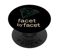 Lapidary Gemstone Cutting Rockhound Artisan Jewelry Maker PopSockets Adhesive PopGrip