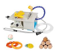 Lapidary Grinder Polisher, Mini Table Saw 850W with Flexible Shaft for DIY Artists - Ideal for Agate, Metal, and Wood Polishing