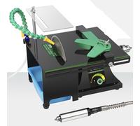 Lapidary Grinder Polisher Multifunction Table Saw Jewelry Rock Polishing Bench Lathe Drilling Machine