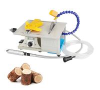 Lapidary Rock Grinder Polisher - 850W Mini Table Saw with Flexible Shaft for Agate, Metal, Wood DIY Projects