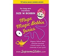 LaPierre Studio Mega Magic Bobbin Washer, 12 Count (Pack of 1), White