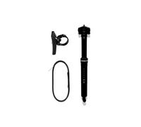 Lapierre x TranzX JD-YSP38J 27.2mm Internal Route Gravel Dropper Post - Black