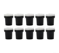 Lapiglo 10 Pack Ceramic Sandblasting Nozzles 2mm 2.5mm 3mm 3.5mm for 5 Gallon Pot Derusting Paint Stripper Tool(3mm)