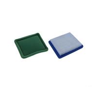 Lapiglo 2-Pack Air Filter for Replacement 491588S 493537 5043A, Compatible with Quantum 625-725 Series & Push Mowers, Blue Green(1set)