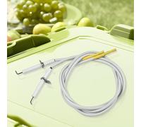 Lapiglo 2 Pack BBQ Ignitor Wire with Ceramic Electrode, 2756 Inch High Temp Replacement Charbroil Grills CF9030 CF9050 VCS Series