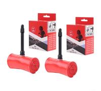 Lapiglo 2 PCS 16 Inch for TPU for Bicycle Tube 45mm for Presta Valve Leak Proof Design Lightweight 305 1.2-1.75 Tyres for Red Colour