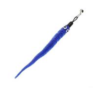 Lapiglo 22cm Extra Large Plush for caterpillar Cat Toy Replacement Head, Interactive Refill Accessory for Cat Teaser Wand Fishing Rod Toys(Blue)