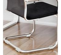 Lapiglo 25mm U-Shaped Chair Gliders 8 Pack for Plastic Floor Slides with Soft Felt to Tiles and Reduce Noise White