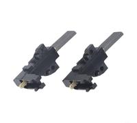 Lapiglo 2pcs Motor Carbon Brushes Ceset for Indesit Washing Machine Spare Part Alternative to 481931088529 53mm Black