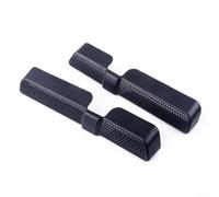 Lapiglo 2PCS Rear AC Vent Cover - Black ABS Under-Seat Outlet Grille for Seat for ateca 2016-2018, Interior Trim Replacement