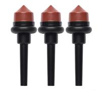 Lapiglo 3-Pack Coffee Machine Bolt for Replacement, Copper with Silicone Seal Stable Connection, Easy Install Repair Part Compatible Devices, Black/for Red