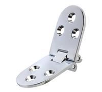 Lapiglo 4 Pack Zinc Alloy Butterfly Hinges, for Heavy Duty Folding Table Flip Hinges for Marine Boat Cabinet for Door, Oxidation Hardware Kit, Blue