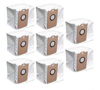 Lapiglo 8 Pack for Replacement Bags for Zaco A10 for Pro Robotic for Vacuum, Sturdy Non-Woven Dust Collectors, Maintains Suction Power