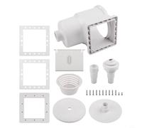 Lapiglo Above Ground Pool Skimmer Kit for SP1091LX Models Featuring UV Stabilized ABS Construction for Vacuum Plate and Hose Adaptor