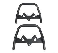 Lapiglo Black Alloy Scooter Rear Rack and, 3-Hole Fixed Cargo Carrier 25mm Diameter Easy Install(black)